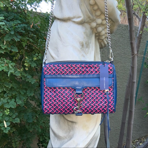 Rebecca Minkoff Large soft leather weave Crossbody - Picture 7 of 16